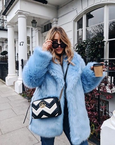 Fur Coat Outfit, Mode Inspiration, Coat Outfits, Faux Fur Jacket, Fur Fashion, Faux Fur Coat, Fashion Killa, Fur Jacket, Winter Women