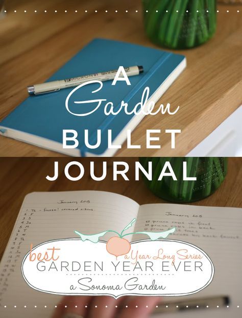 Gardening Bullet Journal - Join us for a year long series on how to have the best gardening year yet. Start by setting up a brand new garden bullet journal. Garden Bullet Journal, Gardening Lettuce, Ikea Garden, Plant Journal, Garden Planner, New Garden, Lettuce Leaves, Garden Journal, Nature Journal