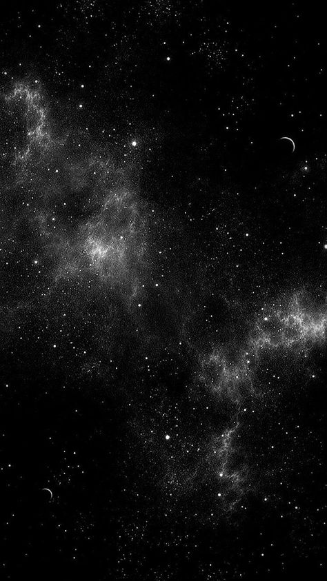 Black And White Galaxy Aesthetic, Stars Aesthetic Night Skies, Dark Black Wallpaper, Dark Space, Space Phone Wallpaper, Galaxies Wallpaper, Black Background Wallpaper, Dark Star, Black Wallpaper Iphone