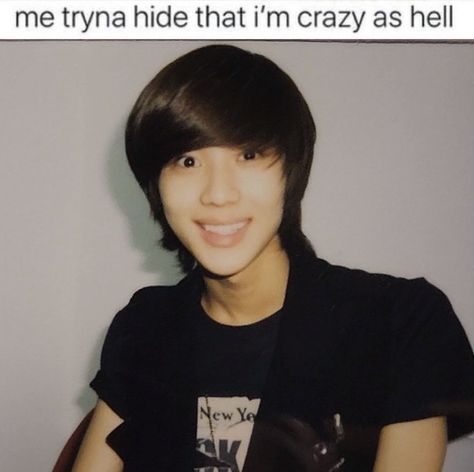 Shinee Taemin, Spice Girls, Kpop Funny, Kpop Memes, Reaction Pictures, Cute Icons, Mood Pics, Funny Photos, Shinee