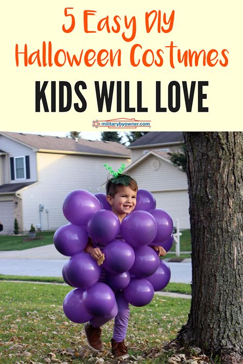 Easy Fun Halloween Costumes, Funny Kid Halloween Costumes, Easy Kids Costumes, Diy Halloween Costumes For Girls, Easy Homemade Halloween Costumes, Fun Halloween Costumes, Halloween Costumes Kids, Easy Diy Halloween Costumes, Halloween Costumes Diy