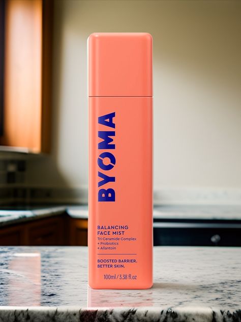 Balance your skin with BYOMA Face Mist! Ceramides, probiotics, & allantoin for healthy glow. 🌟🌿 #SkinHarmony #Skincare @Beauty #Health Byoma Skincare Toner, Byoma Brightening Serum, Byoma Balancing Face Mist, Byoma Skincare Moisturiser, Toner Mist Skin Care, Alcohol Free Toner, Face Mist, Toner For Face, Healthy Glow