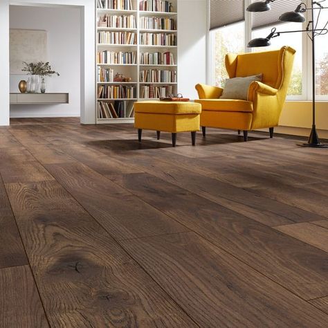 Dark Laminate Floors, Rustic Cottage Style, Laminate Flooring Colors, White Laminate, Floor Colors, Internal Doors, Underfloor Heating, Laminate Flooring, Real Wood