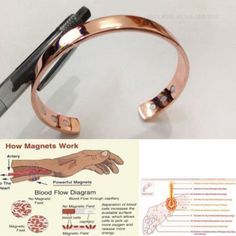 Joints Pain Remedy, Health Tools, Bangle Jewelry, Bangle Designs, Magnetic Bracelet, Copper Bracelet, Healing Bracelets, Bangles Jewelry, Cuff Bangles