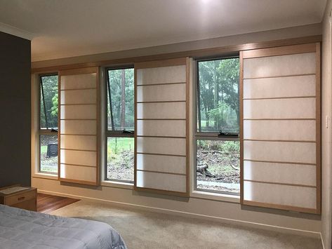 Gallery | Shoji Screens & Doors Shoji Screen Doors, Shoji Screens, Japanese Door, Sliding Room Dividers, Shoji Screen, Sliding Window, Bedroom Retreat, Window Screens, Sliding Windows