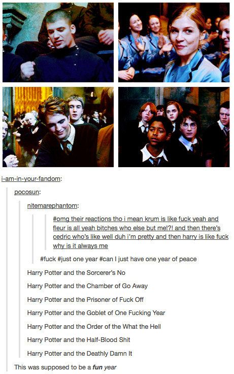 Though he was pretty annoyed throughout most of the films anyway. | 26 Times Tumblr Had Serious Questions About “Harry Potter” Harry Potter Tumblr Posts, Glume Harry Potter, About Harry Potter, Harry Potte, Yer A Wizard Harry, Harry Potter Tumblr, Harry Potter Headcannons, Harry Potter Jokes, Harry Potter Love