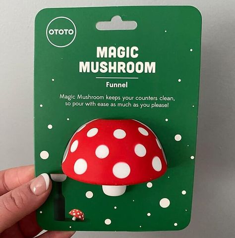 Novelty Kitchen Items, Kitchen Funnel, Mushroom Magic, Counter Clean, Brutally Honest, Cute Kitchen, Product Recommendations, Where To Shop, Shopping Tips