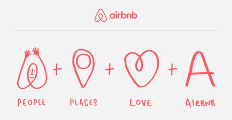 Airbnb logo: Simple, yes. Misunderstood, maybe Bnb Logo, Airbnb Logo, Logos Meaning, Food Logo Design Inspiration, Logo Design Love, Airbnb Design, Human Centered Design, Air Bnb, Logo Design Free