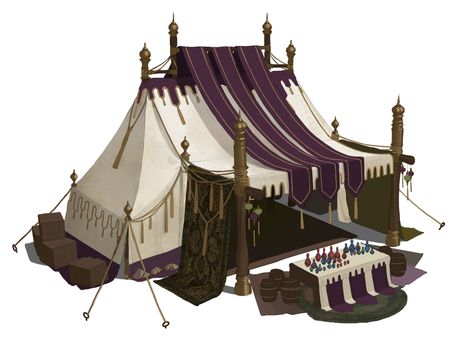 ArtStation - Exotic potion shop, Poyam Kim Fantasy Tent Concept Art, Tent Concept Art, Medieval Tent, Aztec City, Potion Shop, Storyboard Examples, Game Background Art, Fantasy Village, Props Art