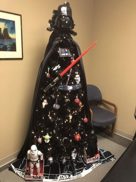 Starwars Christmas Tree, Starwars Christmas, Star Wars Christmas Tree, Theme Christmas Tree, Star Wars Christmas, Holiday Time, Tree Topper, Tree Toppers, Christmas Decor