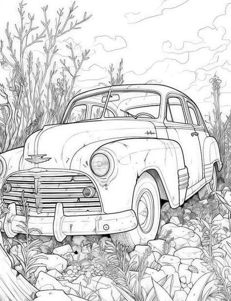 Nature Coloring Pages, Race Car Coloring Pages, Car Coloring Pages, Coloring Pages Nature, Beach Coloring Pages, Our Mindful Life, Elephant Coloring Page, Adult Coloring Books Printables, Breathtaking Nature