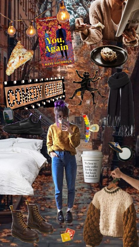 vision board for kate goldbeck's you, again Autumn Cozy, That's Love, Soulmate, Vision Board, Reading, Books