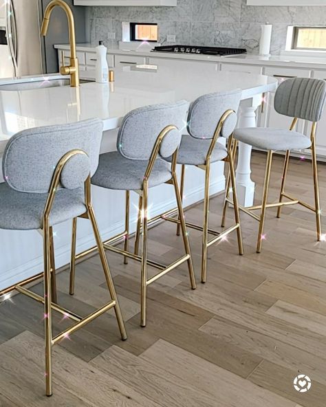 Contemporary Stools For Kitchen Island, Art Deco Counter Stool, Apartment Bar Stools, High Chairs For Kitchen Island, High Chair For Kitchen, Bar Stools Kitchen Island Modern, Kitchen High Chairs, Kitchen Island Chairs, Bar Stools For Kitchen Island