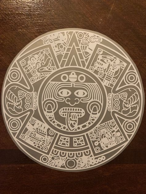 *Free Shippping* Calendar Decal, Aztec Calendar, Spiderman Party, Amazing Home, Decals Stickers, Nativity, Vinyl Decals, Vinyl Decal, Party Ideas