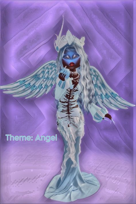 Dress to impress idea DTI Angel Dress To Impress Angel, Angel Dress To Impress, Dti Ideas, Angel Dress, Vs Angels, Roblox Fits, Dress To Impress, Angel, Collage