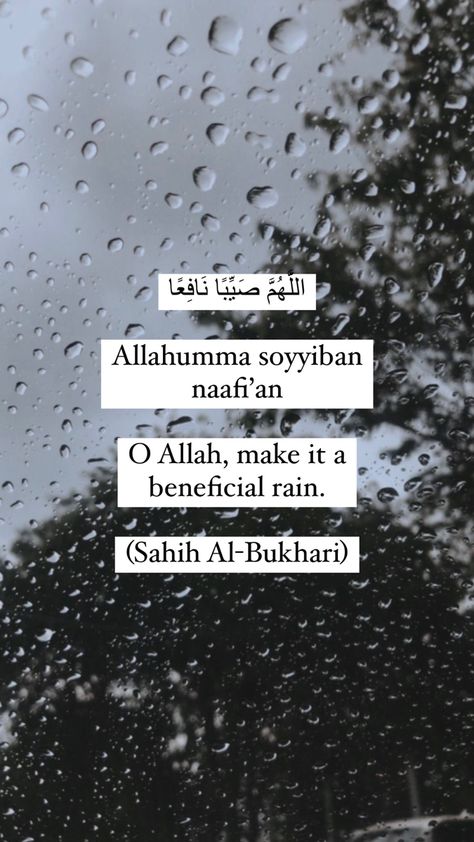 Duaa For Rain, Rain In Islam, Rain Dua Islam, Duaa Islam Image, Dua For Rain, Islamic Advice, Ramadhan Quotes, Islamic Lectures, Quran Ayat