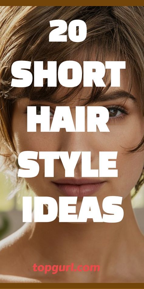 ✂️ Thinking about going short? Check out these 20 stylish short hairstyles that’ll have you wanting to chop it all off! From chic bobs to edgy pixies, these looks are all about effortless fashion and style. Ready for a fresh hair transformation? Tap through for all the inspo you need! Full Body Short Hair Styles, Coolest Short Haircuts For Women, Layered Short Pixie Haircut, The Back Of Short Haircuts, Short Hairstyle Women For Straight Hair, Short Hairstyle Women Baddie, 2024 Short Hairstyles For Women, Grow Out Short Hair Styles, Short Sassy Hairstyles For Fine Hair