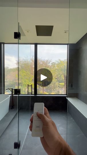 39K views · 7.5K reactions | With just a simple window film you can change from clear to frosted glass, this is only possible with our @deluxesmartfilm it’s never been easier than now. If you want it comment i want and we will send you the link right Away. 

Share this with that friend that always wants some privacy. 

Follow to learn more @deluxesmartfilm @smartglass 

#windowtint #smartglass #windowtreatments #windowfilm #newhome | Deluxe Smart Film How To Frost Glass Windows, Window Frosting Ideas, Frosted Glass Window, Frosted Window Film, Smart Glass, Privacy Film, Privacy Glass, Tinted Windows, Window Film