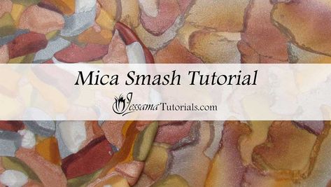 The Polymer Clay Mica Smash Technique is a fun combination of Maggie Maggio's Watercolor Technique and the Dragon Scale Mica Shift. In this tutorial I'll show two variations, one with plain colors and another with a Skinner Blend. Polymer Clay Cane Tutorial, Clay Videos, Clay Canes, Sculpey Clay, Polymer Clay Tools, Metal Clay Jewelry, Polymer Clay Canes, Precious Metal Clay, Polymer Crafts