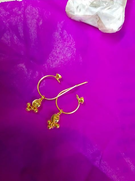 Kids Earrings Gold Children, Kids Earrings Gold Indian, Baby Earrings Gold Indian, Office Earrings, Baby Ear Piercing, Gold Buttalu, Gold Necklace Price, Baby Jewelry Gold