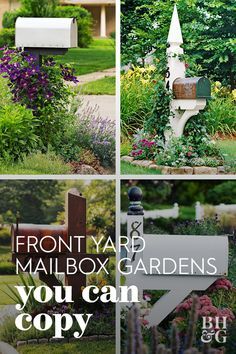 Flowers At Mailbox Curb Appeal, Mailbox Plants Ideas, Best Mailbox Flowers, Mailbox Ideas Curb Appeal Landscaping, Front Mailbox Landscaping, Flowers Mailbox Ideas, Mail Box Landscaping Curb Appeal, Plants Around Mailbox Curb Appeal, Mailbox Planter Ideas Diy Projects