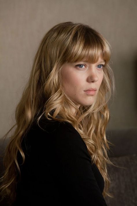 Lea Seydoux, Long Hair With Bangs, French Actress, Long Blonde, Good Hair Day, Long Blonde Hair, Hair Envy, Grunge Hair, Great Hair