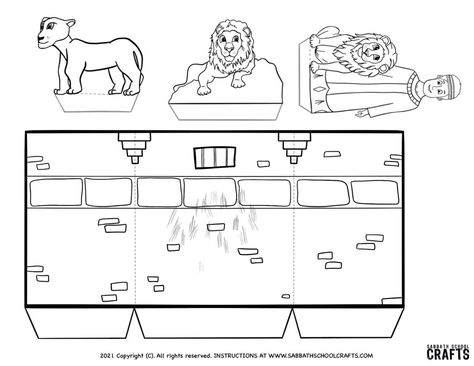 Daniel Praying Craft, Craft For Daniel In The Lions Den, Daniel In The Lions Den Activities, Daniel In The Lions Den Craft, Daniel And The Lions Den Craft, Preschool Daniel And The Lions Den, Daniel Lions Den Coloring Page, Story Of Daniel In The Lions Den, Kindergarten Sunday School