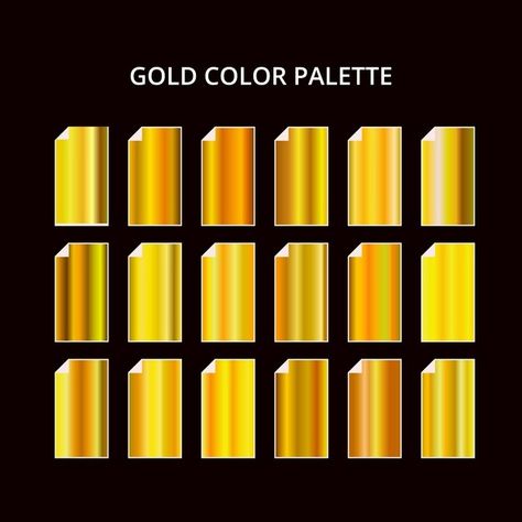 Palette De Couleurs En Métal Doré Jaune.... | Premium Vector #Freepik #vector #fond #banner #modele #cadre Metal Color Palette, Cover Post, Steel Texture, Gold Color Palettes, Background Banner, Vector Background, Metal Color, Premium Vector, Gold Metal