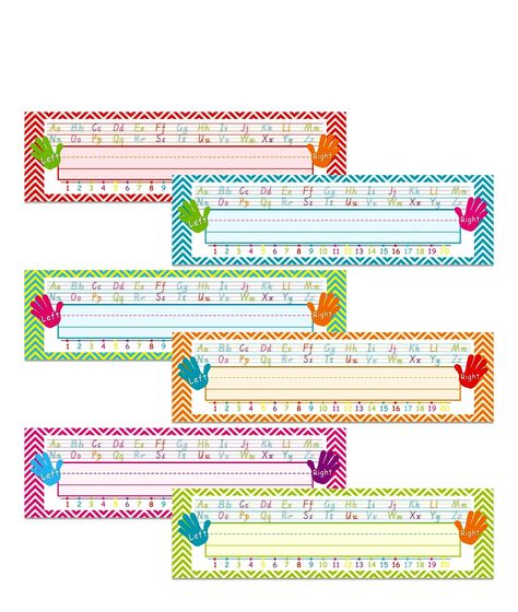 Colorful Traditional Manuscript Students Classroom Back To School Items, Tag Name, Teaching Supplies, Student Desks, Name Plates, Name Labels, School Classroom, Style Office, School Items