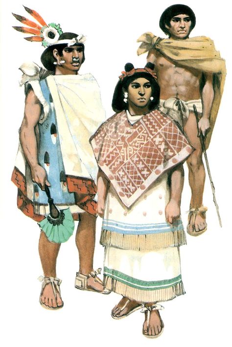 Angus Mcbride, Ancient Mesoamerica, Aztec Clothing, Aztec Mythology, Mayan Civilization, Aztec Civilization, Aztec Empire, The Aztecs, Ancient Aztecs