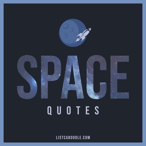 The best space quotes from astronauts, scientists, philosophers, and entrepreneurs. Includes famous, inspirational, and funny space sayings. #Space #SpaceQuotes #Quoteoftheday #Quotes Space Sayings Quotes, Space Inspirational Quotes, Space Themed Quotes, Space Captions, Nasa Quotes Inspirational, Inspirational Space Quotes, Planet Quotes, Space Sayings, Short Space Quotes