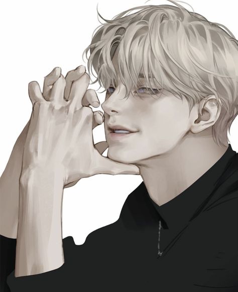 الفن الرقمي, 얼굴 드로잉, 얼굴 그리기, Blonde Guys, Cool Anime Guys, Digital Art Anime, Realistic Art, Anime Drawings Boy, 영감을 주는 캐릭터