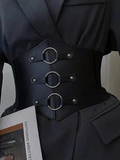 Cinto Corset, Corset Belts, Waist Belt Women, Leather Corset Belt, Men's Vintage Style, Black Circle, Corset Belt, Retro Mode, Leather Corset