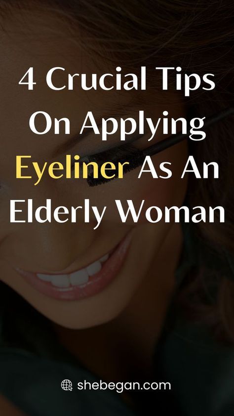 As women age, they often wonder if they should continue to wear eyeliner. After all, many people think that it is only meant for younger women. However, there are many benefits to wearing eyeliner for older women that cannot be ignored. In this article, I will discuss how to choose the right eyeliner suitable for older women, how to apply it correctly, and what to do if you make a mistake. So don’t be afraid to rock the liner look, no matter what your age. Eye Makeup For 50 Year Old Women, Eyeliner Over 40 For Women, How To Apply Eyeliner For Older Women, Eye Makeup For 60 Year Old Women, How To Wear Eyeliner, Makeup For 60 Year Old, How To Put Eyeliner, Applying Eyeliner, 60 Year Old Woman