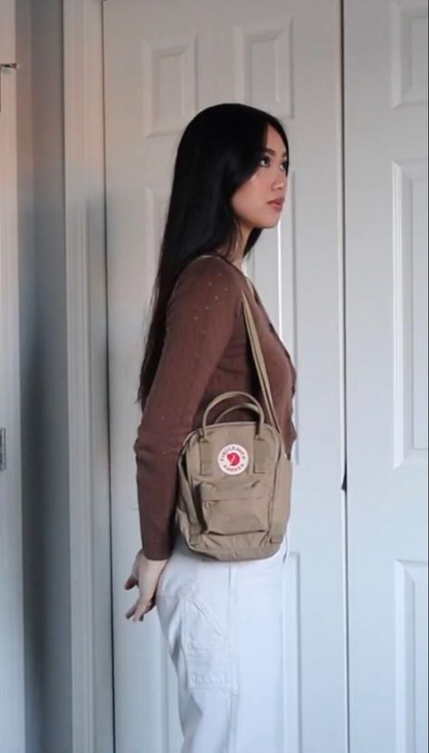 Kanken Sling Bag Aesthetic, Kanken Sling Bag Outfit, Fjallraven Kanken Sling Bag, Fjallraven Kanken Sling, Kanken Sling Bag, Sling Bag Aesthetic, Sling Bag Outfit, Kanken Sling, Kanken Bag