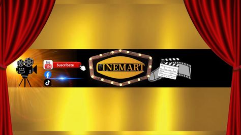 #Cinemart | cinemart YouTube banner | YouTube channel banner | cinemart | banner Movies Banner For Youtube, Youtube Banner Song, Youtube Banner Drawing, Youtube Banner Comedy Channel, Youtube Banner Dance, 1024 X 576 Youtube Banner Motivation, Youtube Banner Movie, Youtube Banner Comedy, Comedy Banner