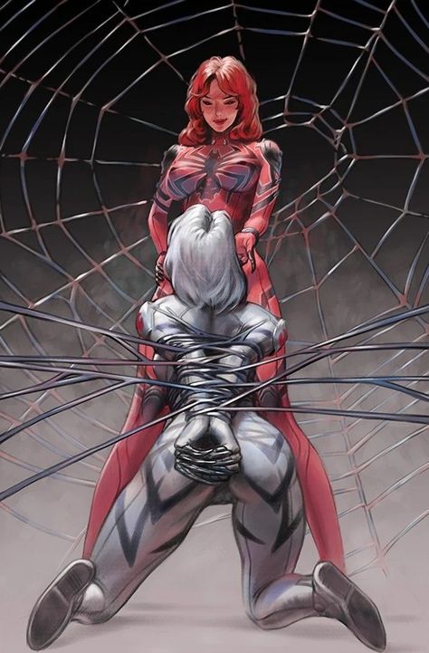 Femme Fatale Art Comic Marvel, White Widow, Marvel Heroines, Spider Girl, Marvel Comics Art, Spider Woman, Marvel Girls, Comics Girl, Spiderman Art