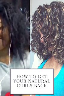 How to get your natural curls back | heyitscandicia How To Get Back Your Curls, How To Rejuvenate Curly Hair, Getting Curls Back, How To Get My Curls Back, Get Curls Back, How To Get Curls Back, How To Get Natural Curls Back, How To Bring Back Natural Curls, How To Get Your Curls Back