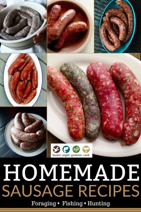 Recipes For Pork, Venison Sausage Recipes, Summer Sausage Recipes, Venison Sausage, Making Sausage, Cured Meat Recipes, Sausage Making Recipes, Make Sausage, Home Made Sausage