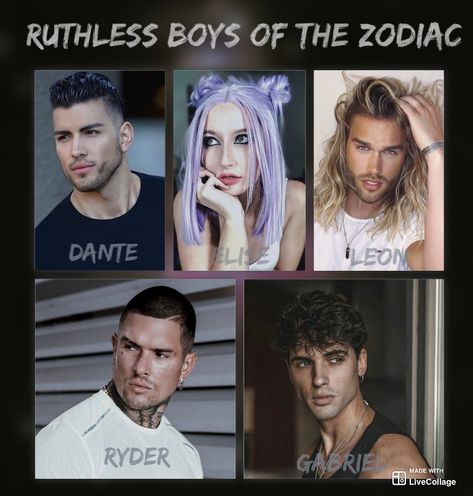 Caroline Peckham & Susanne Valenti, Ruthless Boys Of The Zodiac Fanart, Ruthless Boys Of The Zodiac, Dark Faerie, Caroline Peckham, Fan Casting, Zodiac Characters, Big Books, Zodiac Academy