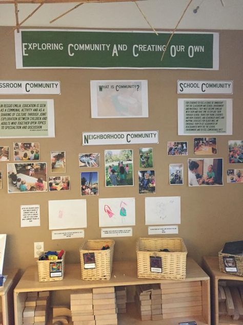 Reggio Community Helpers, Reggio Emilia Documentation, Pedagogical Documentation, Reggio Documentation, Welcome Bulletin Boards, Reggio Emilia Classroom, Reggio Inspired Classrooms, Reggio Emilia Inspired, Classroom Welcome