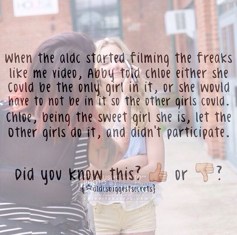 Dance Moms facts spam! (These are not made by me) I cried when I saw this. Poor Chloe! Abby is a witch and Chloe was so sweet she declined a great opprotunity Pyramid Thoughts Dance Moms, Dance Moms Opinions, My Dance Moms Opinions, Dance Moms Pyramid Thoughts, Dance Moms Quotes, Dance Moms Confessions, Dance Moms Cast, Dance Moms Facts, Dance Moms Memes