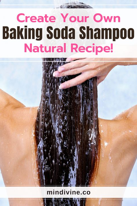 Discover all the benefits of making baking soda shampoo at home ⭐ Your hair will be healthier than ever with natural products! ✅ Diy Baking Soda Shampoo, Natural Shampoo Recipes For Oily Hair, Home Made Shampoo Recipes, Diy Clarifying Shampoo, Home Made Shampoo, Shampoo Homemade, Natural Shampoo Recipes, Homemade Shampoo Recipes, How To Make Shampoo