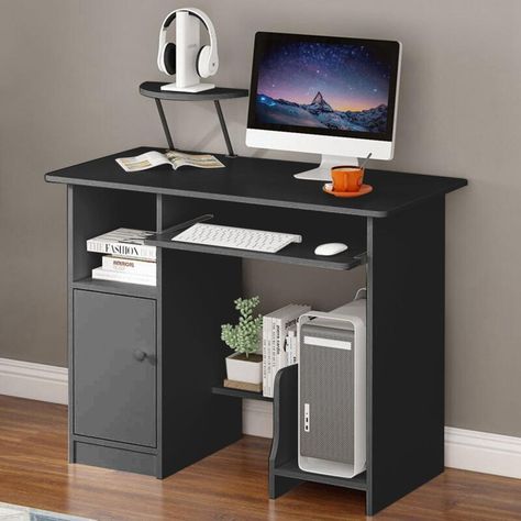 Desktop Computer Desk, Home Lockers, Small Computer Desk, Computer Desks For Home, Home Office Table, Desks For Small Spaces, Desk Wood, Pc Table, Shelf Dividers