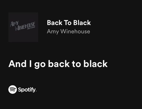 Back To Black Aesthetic Amy, Back To Black Amy Winehouse, Amy Winehouse Lyrics, Amy Winehouse Songs, Amy Winehouse Back To Black, Black Lyrics, Summer Of Sam, Amy Wine, Lyrics Tattoo