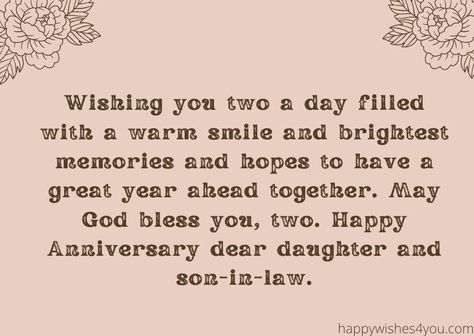 Anniversary Quotes For Daughter And Son In Law, Anniversary Wishes For Daughter And Son In Law, Anniversary Wishes For Daughter, First Wedding Anniversary Quotes, Happy One Month Anniversary, Marriage Anniversary Quotes, Wedding Wishes Quotes, Life After Marriage, Happy One Month