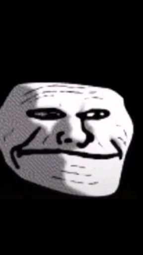 Pin em Shit Troll Face Gif, A And J Letters Love, Troll Face Video, Mobile Legend Chou Skin, Creepy Gif, Anime English, Skateboarding Tricks, Creepy Smile, Black And White People