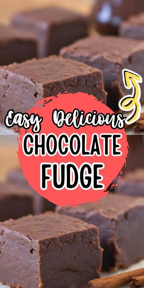 This simple yet delicious Chocolate Fudge requires only a few ingredients and minimal effort. To make it, all you need is some chocolate chips, condensed milk, butter, and a pinch of salt. Fudge Recipe Condensed Milk, Creamy Fudge Recipe, Condensed Milk Fudge, Easy Chocolate Fudge Recipe, Fudge With Condensed Milk, Creamy Fudge, Chocolate Fudge Recipe, Easy Chocolate Fudge, Homemade Fudge Recipes