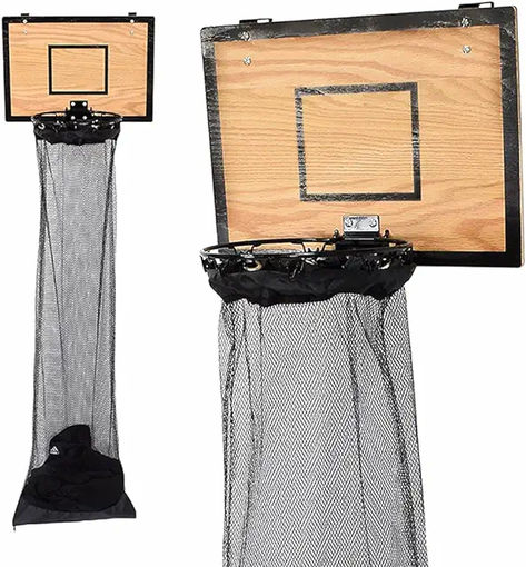 Basketball Room Decor, Buzzer Beater, Basketball Room, Basketball Hoop, Black Mesh, Laundry Basket, The Door, Basketball, Design