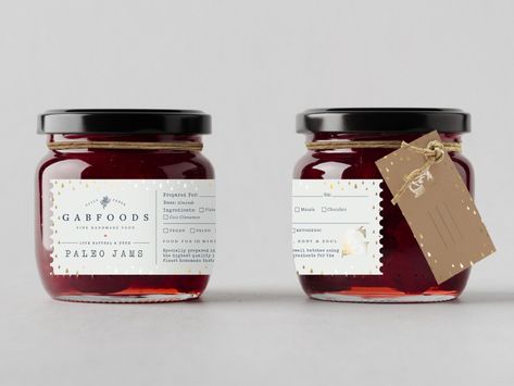 Paleo Jam, Preserves Packaging, Jam Packaging, Jam Gift, Jam Label, Spices Packaging, Photography Mobile, Honey Packaging, Jar Packaging